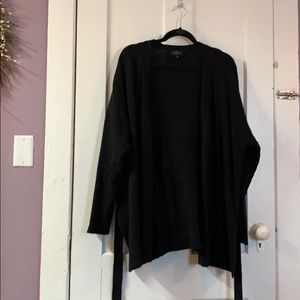 Lucky brand, black long sweater 3X